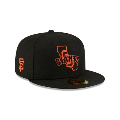 Sapca New Era San Francisco Giants MLB Local 59FIFTY Fitted - Negrii